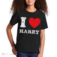Distressed Grunge Worn Out Style I Love Harry Kids T-Shirt thumb 2
