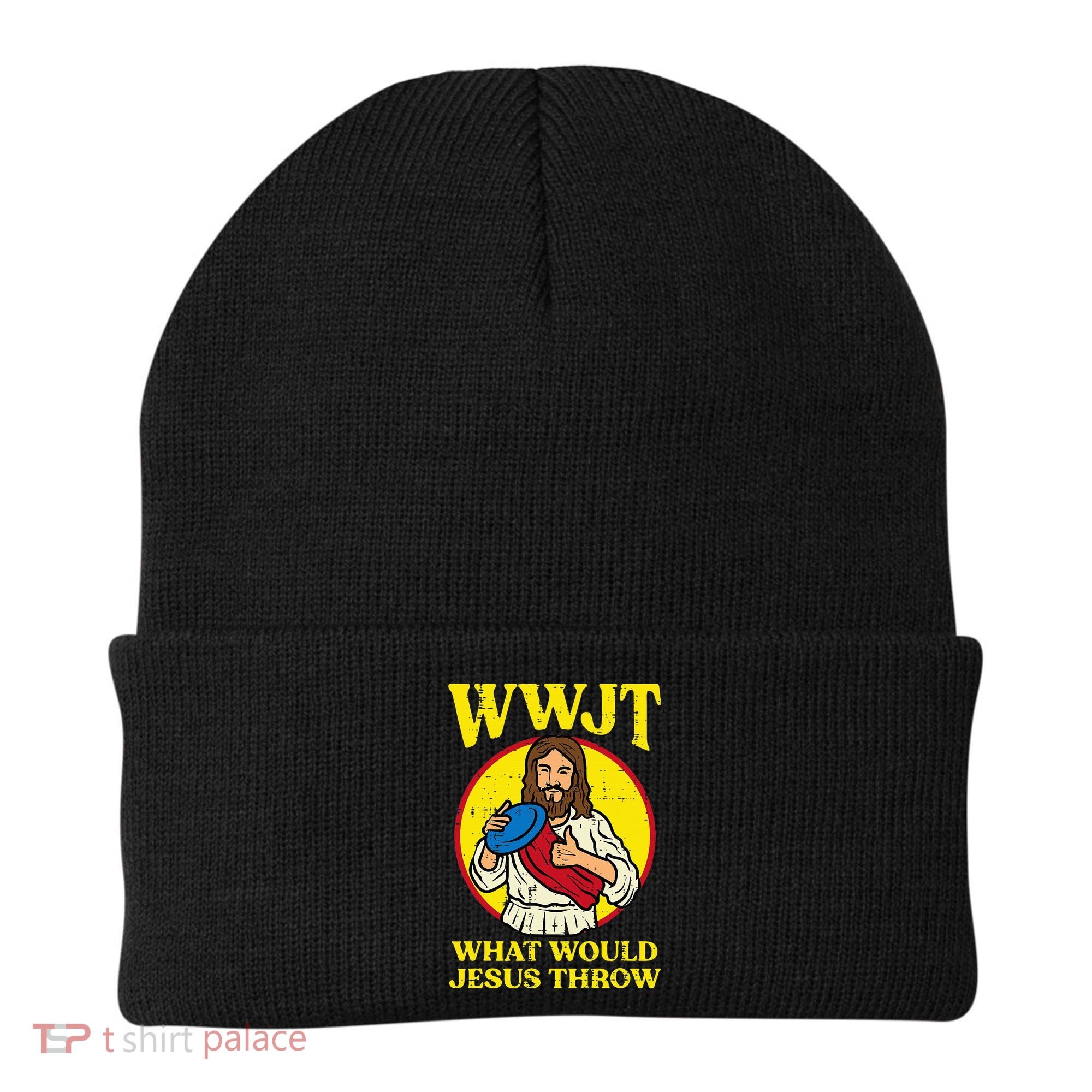 Disc Golf Wwjt What Would Jesus Throw Frisbee Beanie