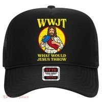 Disc Golf Wwjt What Would Jesus Throw Frisbee Hat thumb 0