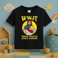 Disc Golf Wwjt What Would Jesus Throw Frisbee Toddler T-Shirt thumb 3