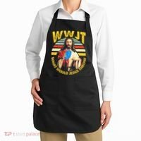 Disc Golf What Would Jesus Throw Frisbee Golf Wwjt Christian Apron thumb 2
