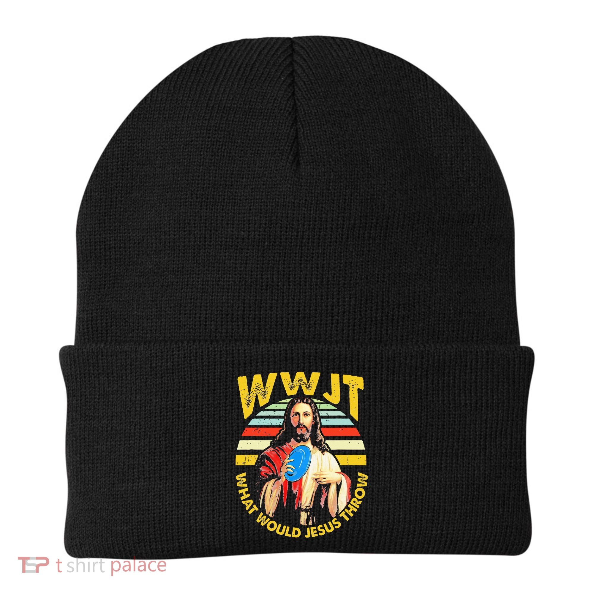 Disc Golf What Would Jesus Throw Frisbee Golf Wwjt Christian Beanie