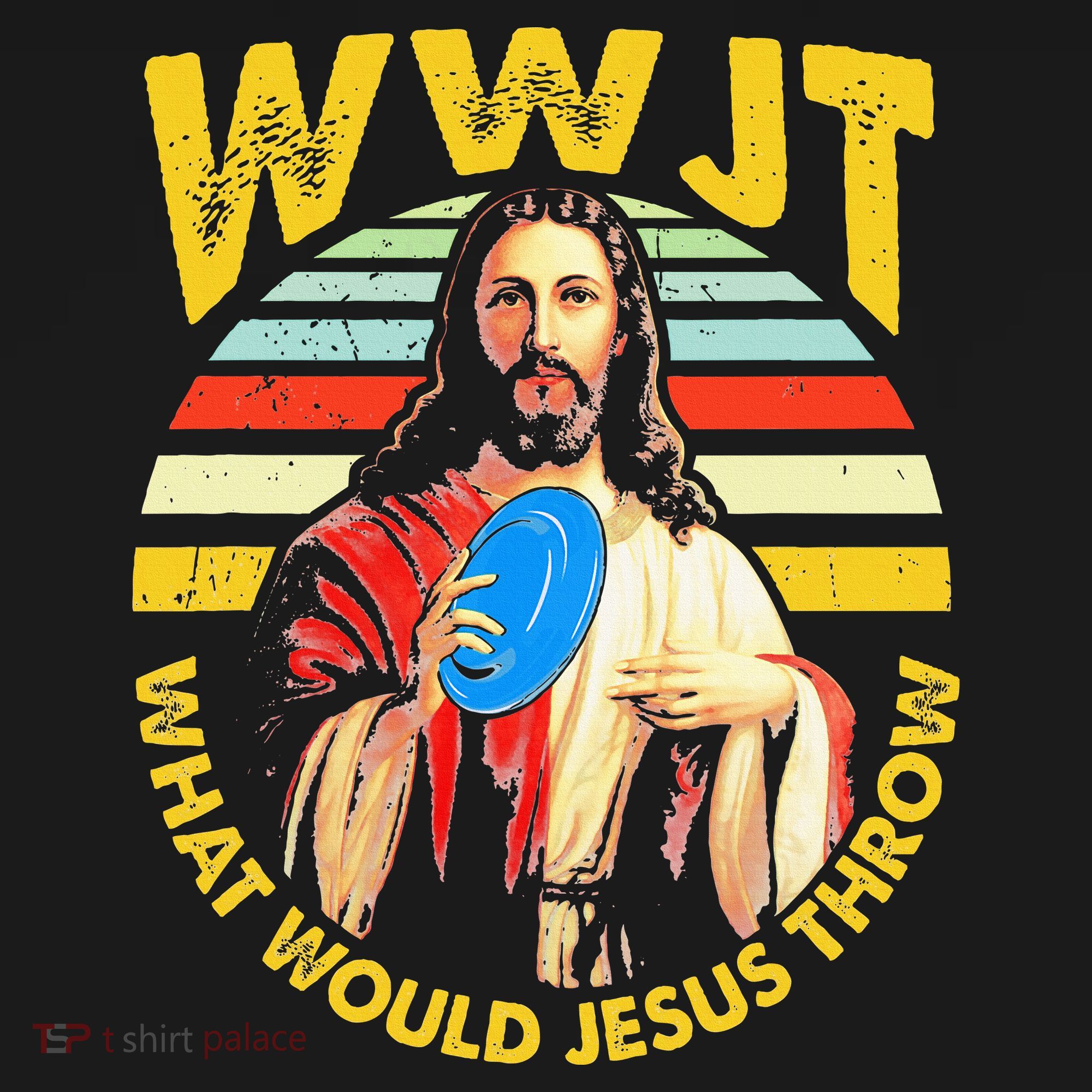 Disc Golf What Would Jesus Throw Frisbee Golf Wwjt Christian Women's Hoodie