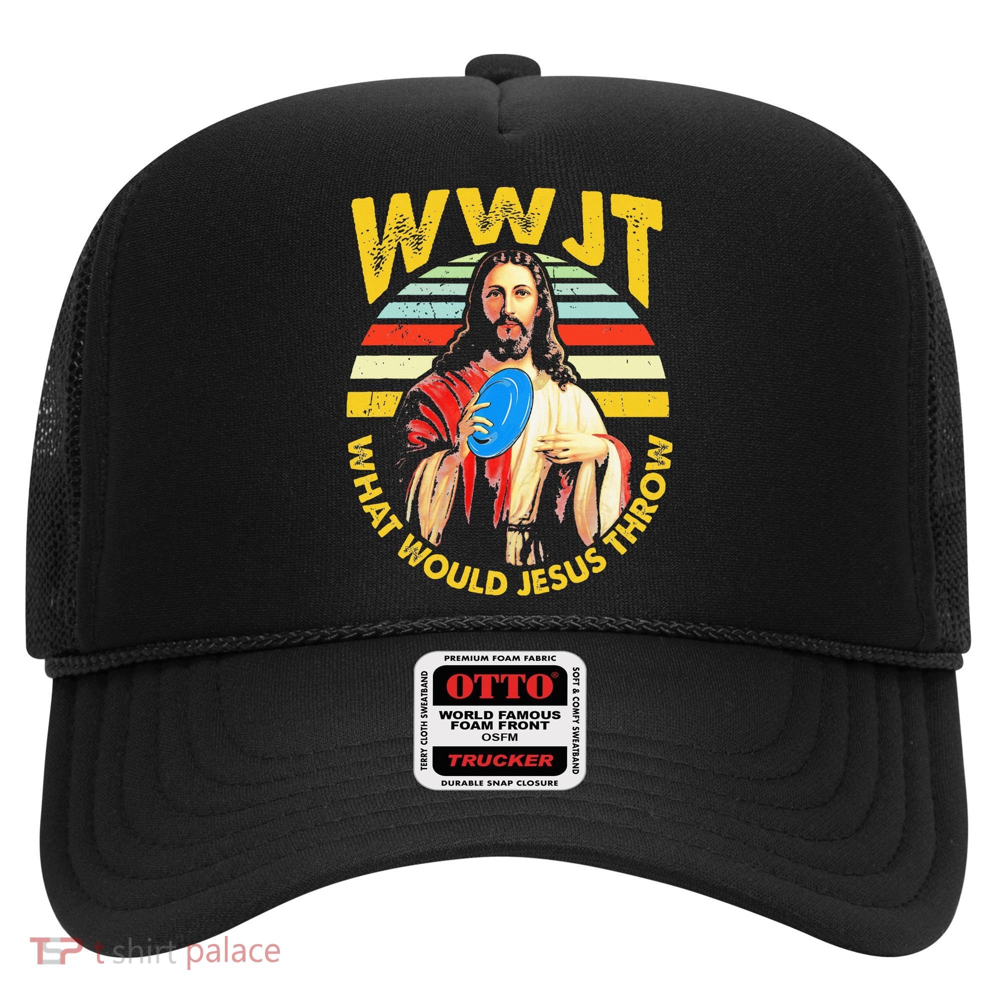 Disc Golf What Would Jesus Throw Frisbee Golf Wwjt Christian Hat
