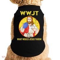 Disc Golf What Would Jesus Throw Frisbee Golf Doggie Tank thumb 0