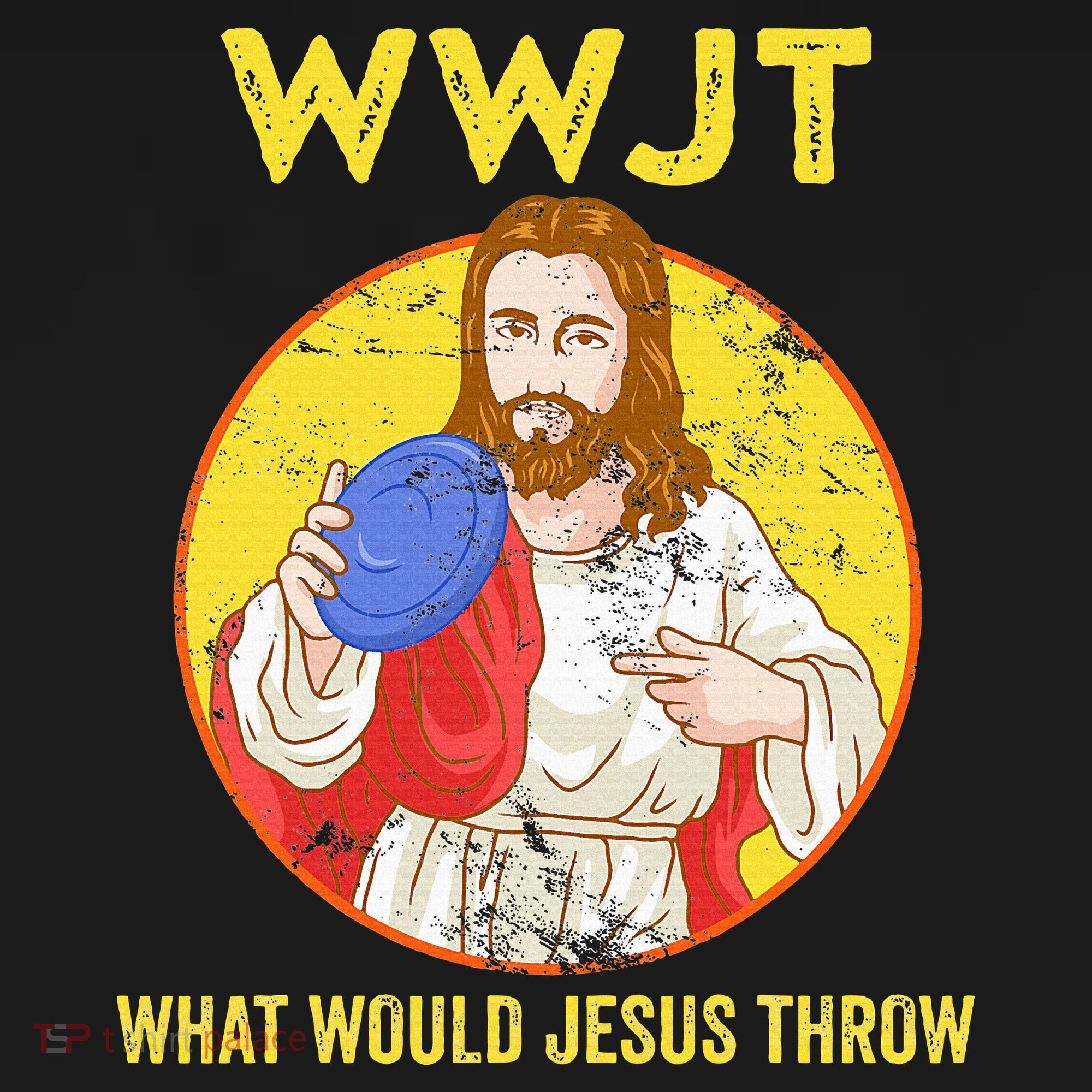 Disc Golf What Would Jesus Throw Frisbee Golf Doggie Tank