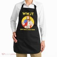 Disc Golf What Would Jesus Throw Frisbee Golf Apron thumb 2