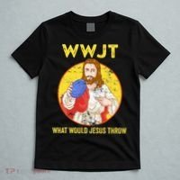 Disc Golf What Would Jesus Throw Frisbee Golf T-Shirt thumb 5