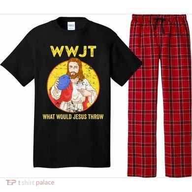 Disc Golf What Would Jesus Throw Frisbee Golf Pajama Set