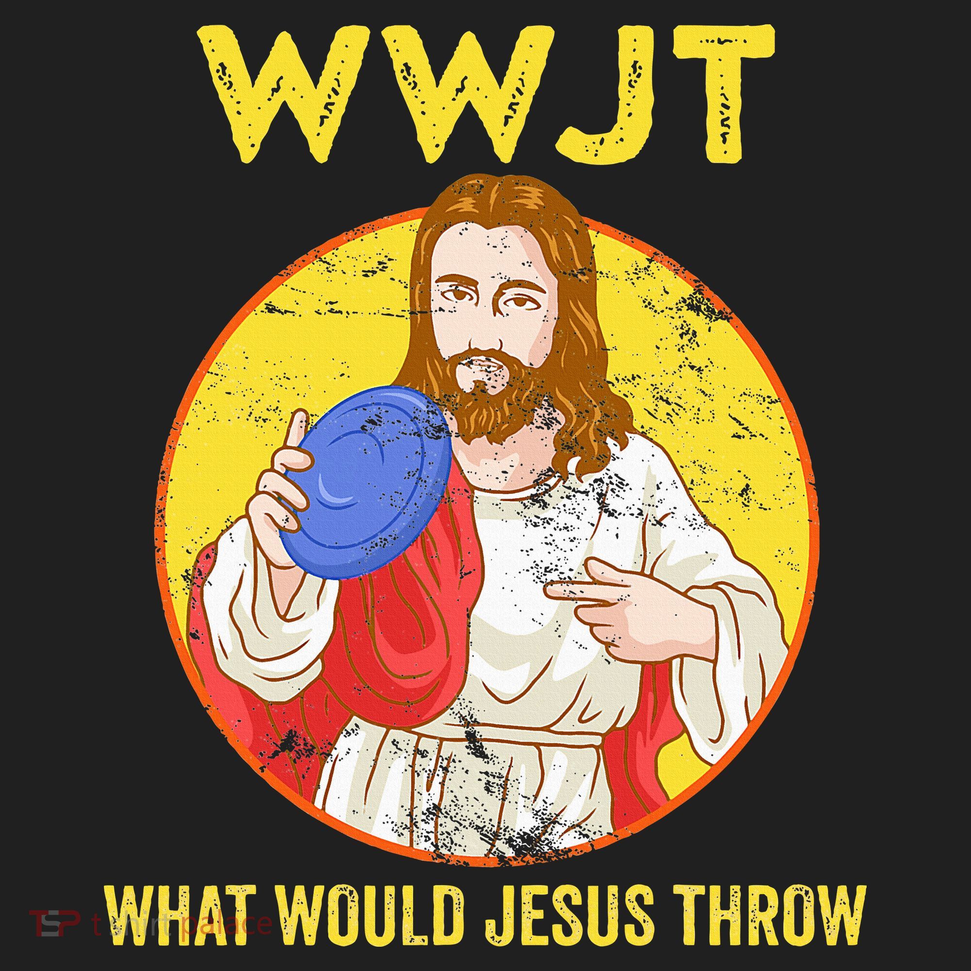 Disc Golf What Would Jesus Throw Frisbee Golf Hat