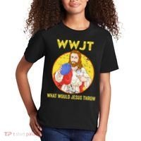 Disc Golf What Would Jesus Throw Frisbee Golf Kids T-Shirt thumb 2