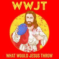Disc Golf What Would Jesus Throw Frisbee Golf Santa Hat thumb 1