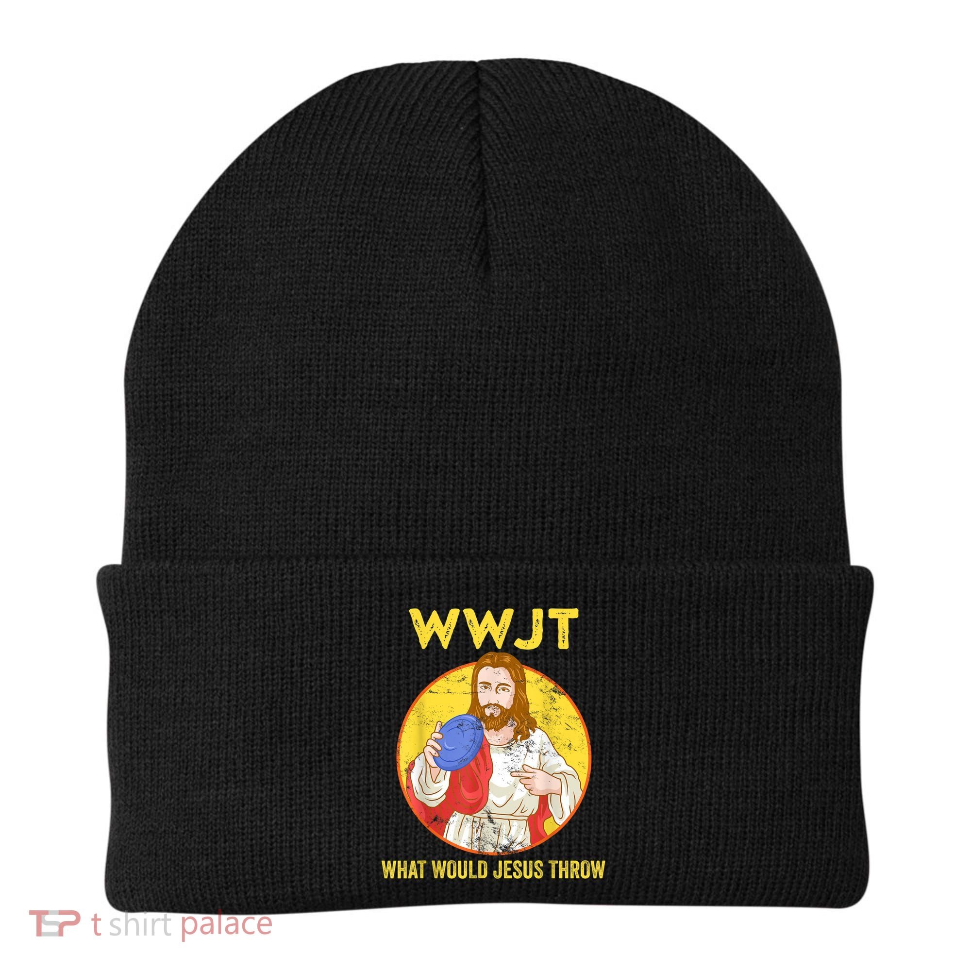 Disc Golf What Would Jesus Throw Frisbee Golf Beanie