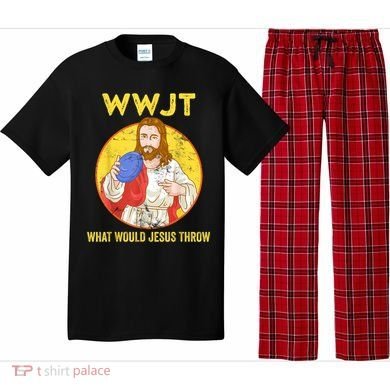 Disc Golf What Would Jesus Throw Frisbee Golf Pajama Set