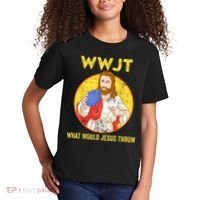 Disc Golf What Would Jesus Throw Frisbee Golf Kids T-Shirt thumb 2