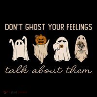 DonT Ghost Your Feelings Halloween Mental Health Awareness Coffee Mug thumb 5