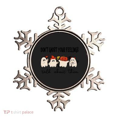 DonT Ghost Your Feelings Halloween Mental Health Ornament