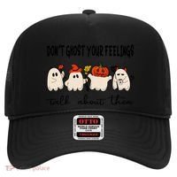 DonT Ghost Your Feelings Halloween Mental Health Hat thumb 0