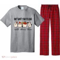 DonT Ghost Your Feelings Halloween Mental Health Pajama Set thumb 0