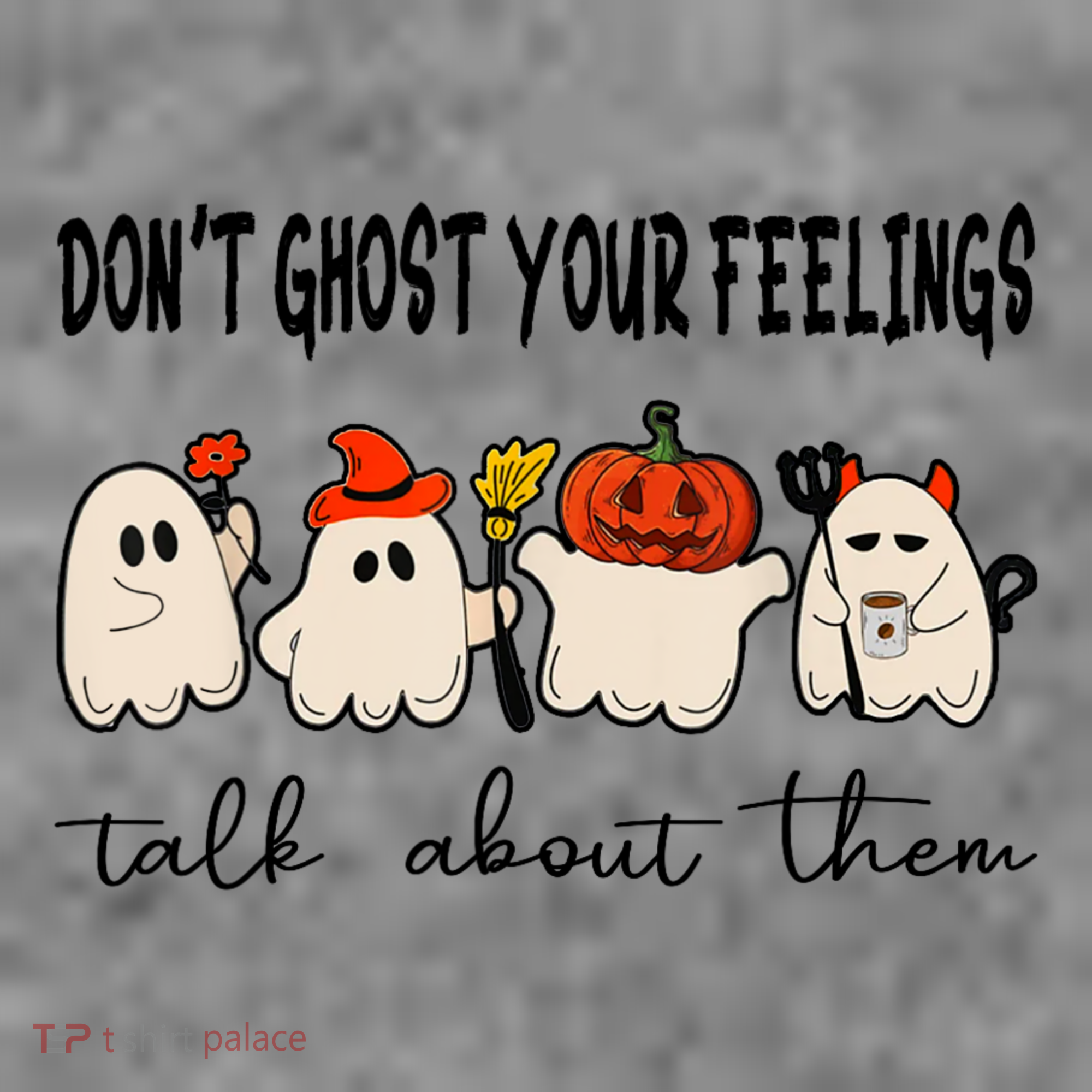 DonT Ghost Your Feelings Halloween Mental Health Women's Hoodie