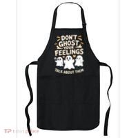 DonT Ghost Your Feelings Halloween Mental Health Apron thumb 0