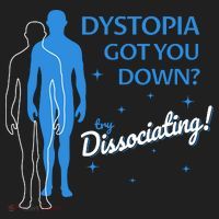 Dystopia Got You Down Try Dissociating Beanie thumb 2
