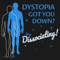 Dystopia Got You Down Try Dissociating Visor thumb 3