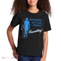 Dystopia Got You Down Try Dissociating Kids T-Shirt thumb 2