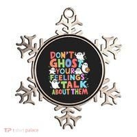 Dont Ghost Your Feelings Cute Ghoul Ornament thumb 0