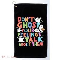 Dont Ghost Your Feelings Cute Ghoul Golf Towel thumb 0