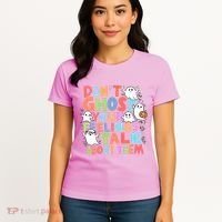Dont Ghost Your Feelings Cute Ghoul Women's T-Shirt thumb 4