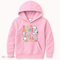 Dont Ghost Your Feelings Cute Ghoul Kids Hoodie thumb 0
