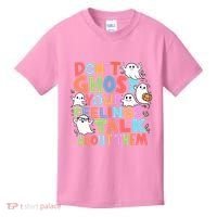 Dont Ghost Your Feelings Cute Ghoul Kids T-Shirt thumb 0