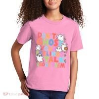 Dont Ghost Your Feelings Cute Ghoul Kids T-Shirt thumb 2