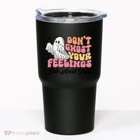 Dont Ghost Your Feelings Talk About Them Halloween Tumbler thumb 0