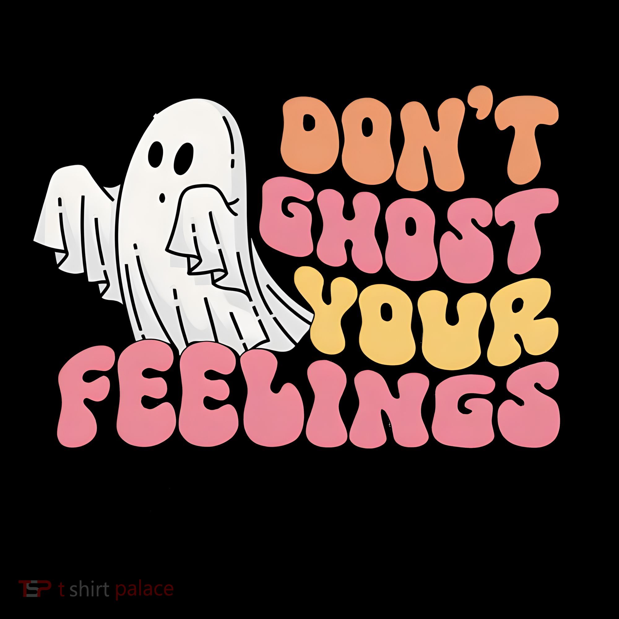 Dont Ghost Your Feelings Talk About Them Halloween Ornament