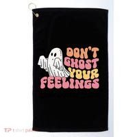 Dont Ghost Your Feelings Talk About Them Halloween Golf Towel thumb 0