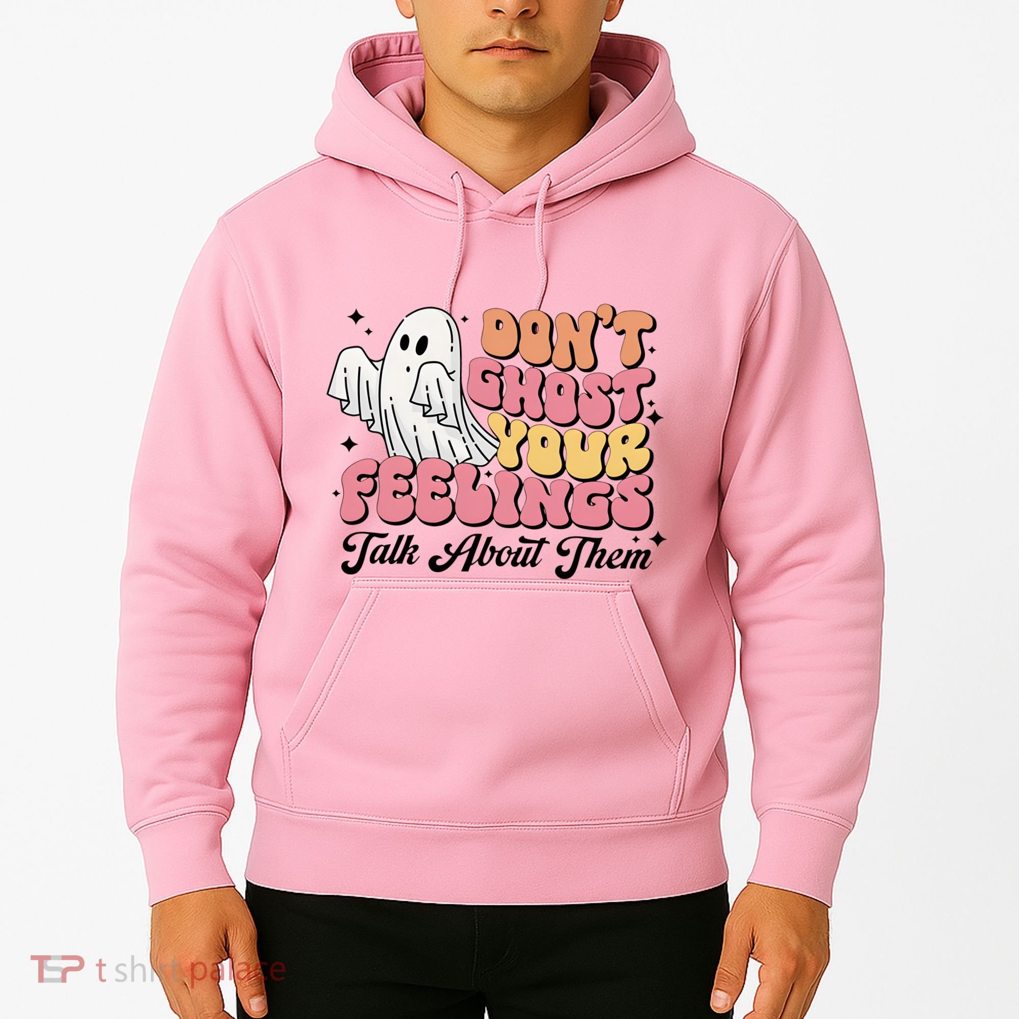 Dont Ghost Your Feelings Talk About Them Halloween Hoodie