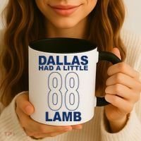 Dallas Had A Little 88 Lamb Football Coffee Mug thumb 3