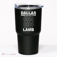 Dallas Had A Little 88 Lamb Football Tumbler thumb 0