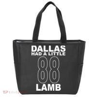 Dallas Had A Little 88 Lamb Football Tote Bag thumb 0