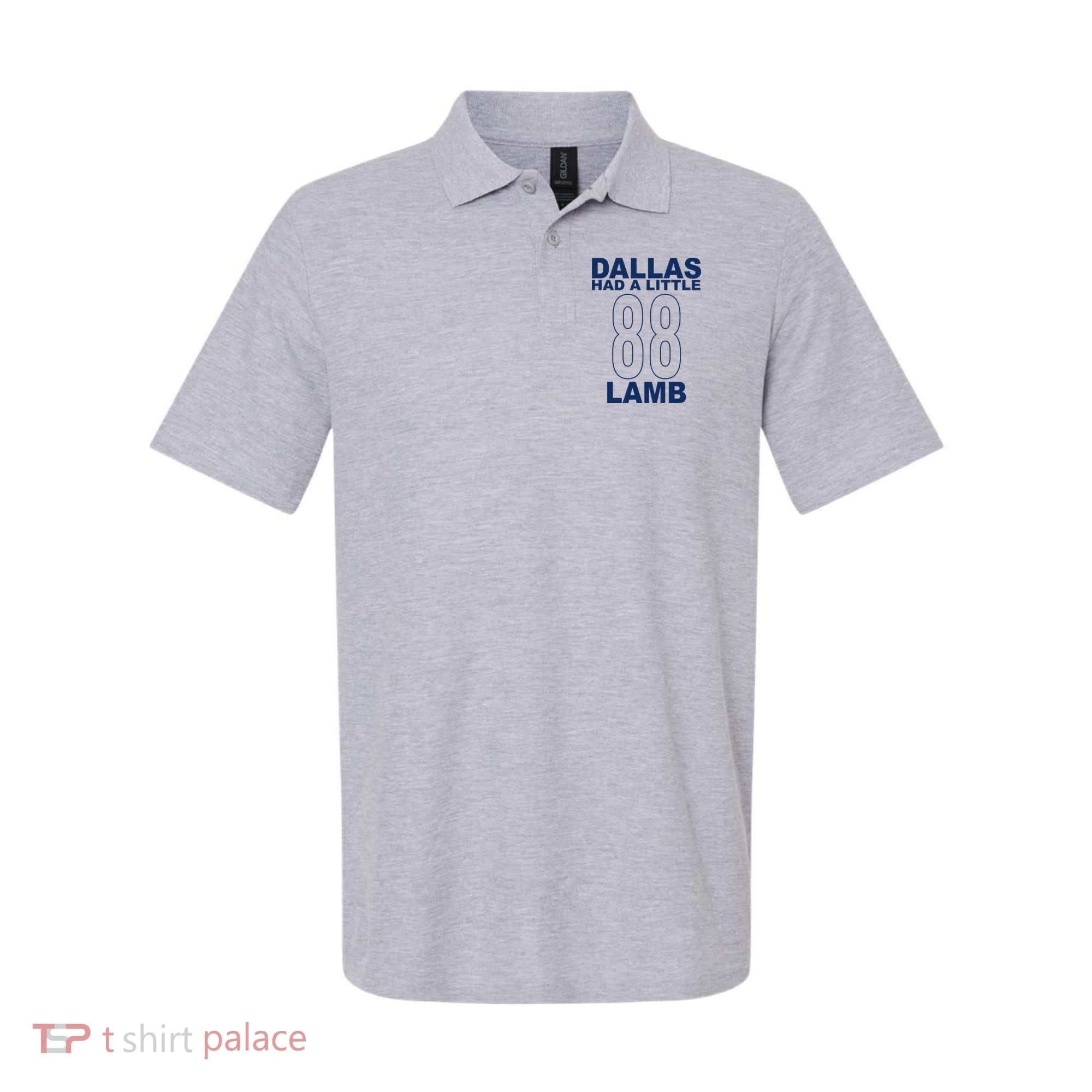 Dallas Had A Little 88 Lamb Football Polo
