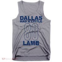 Dallas Had A Little 88 Lamb Football Tank Top thumb 0