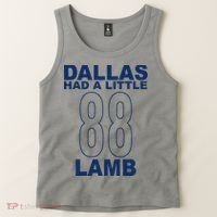 Dallas Had A Little 88 Lamb Football Tank Top thumb 2