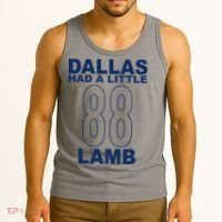 Dallas Had A Little 88 Lamb Football Tank Top thumb 3