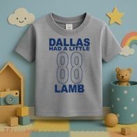Dallas Had A Little 88 Lamb Football Toddler T-Shirt thumb 3