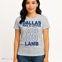 Dallas Had A Little 88 Lamb Football Women's T-Shirt thumb 4