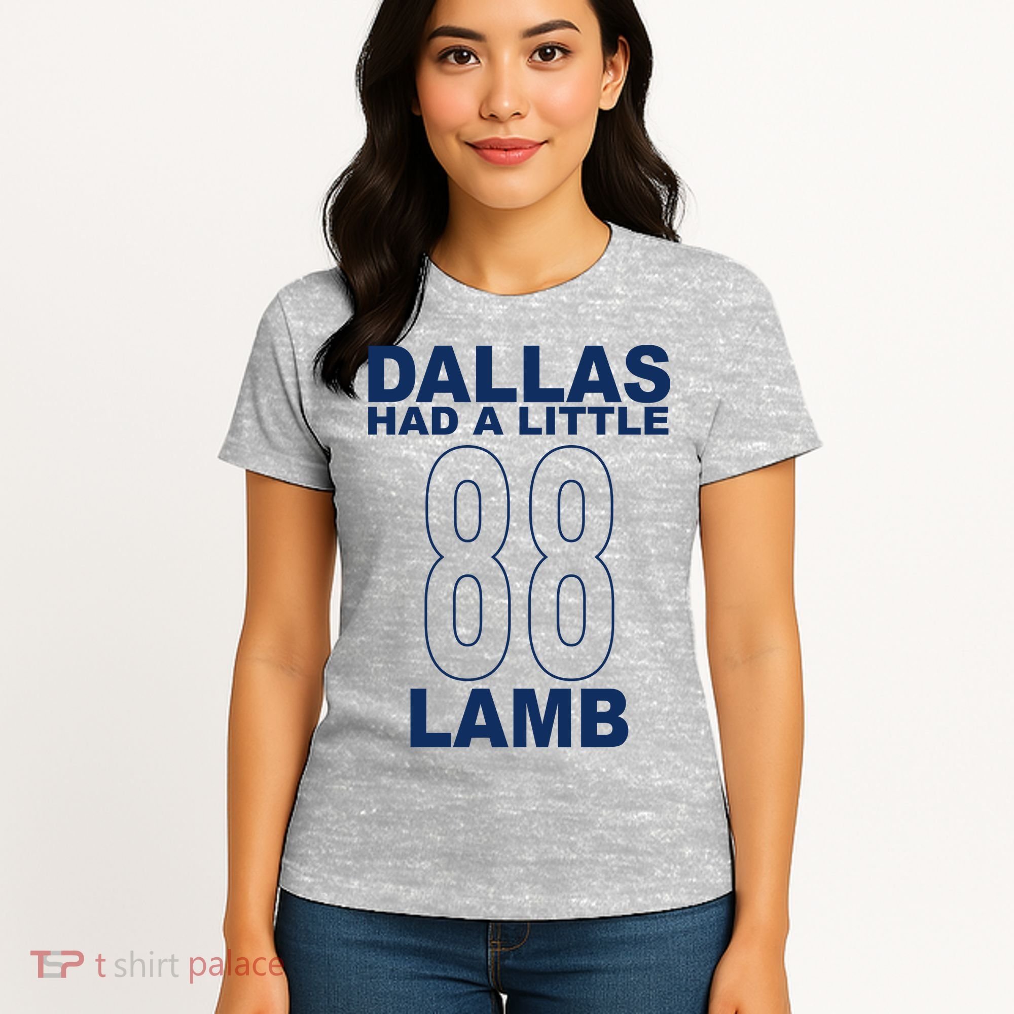 Dallas Had A Little 88 Lamb Football Women's T-Shirt