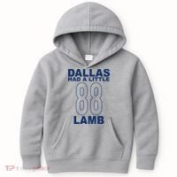 Dallas Had A Little 88 Lamb Football Kids Hoodie thumb 0
