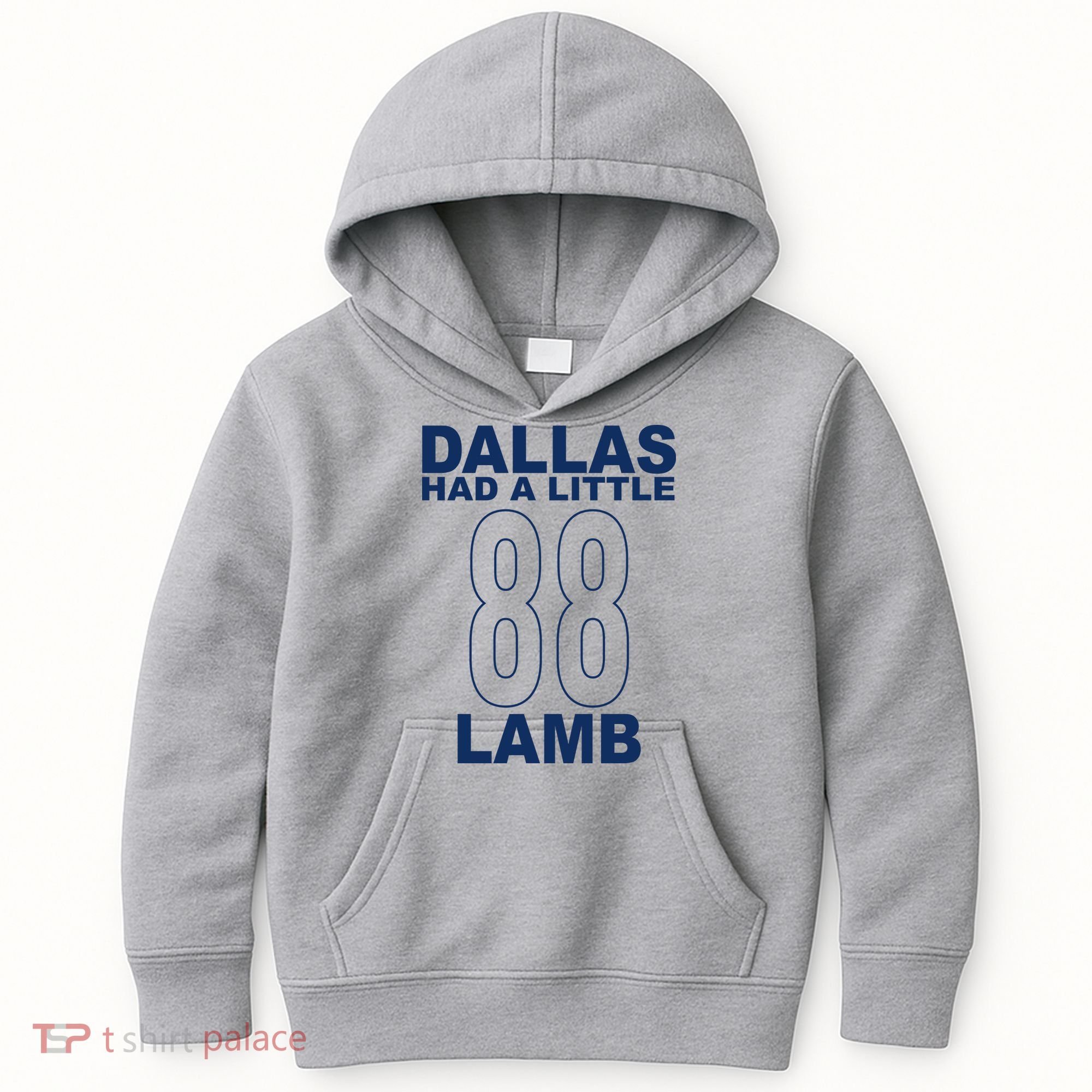 Dallas Had A Little 88 Lamb Football Kids Hoodie